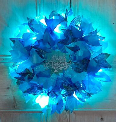 Blue Ice - with lights